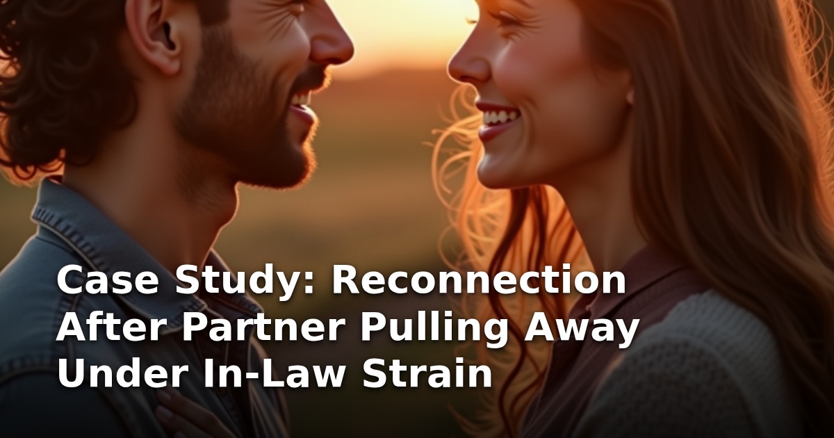 Case Study: Reconnection After Partner Pulling Away Under In-Law Strain