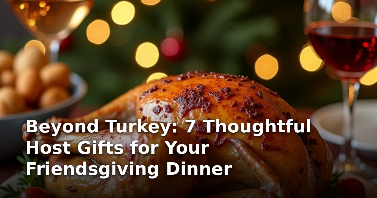 Beyond Turkey: 7 Thoughtful Host Gifts for Your Friendsgiving Dinner