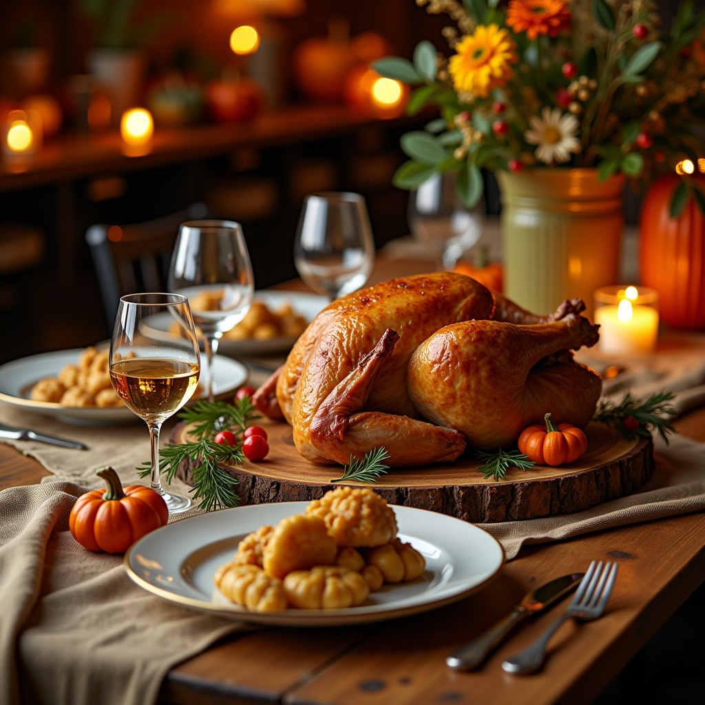 Illustration for Beyond the Turkey: Hosting a 'Harvest Moon Gala' Thanksgiving - Image 2