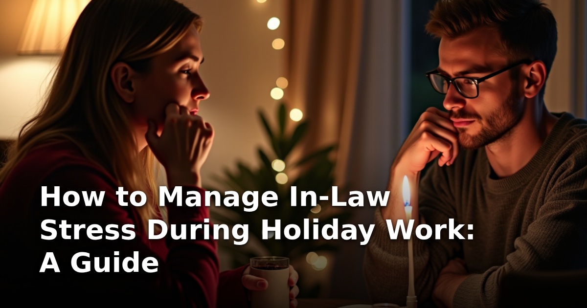 How to Manage In-Law Stress During Holiday Work: A Guide