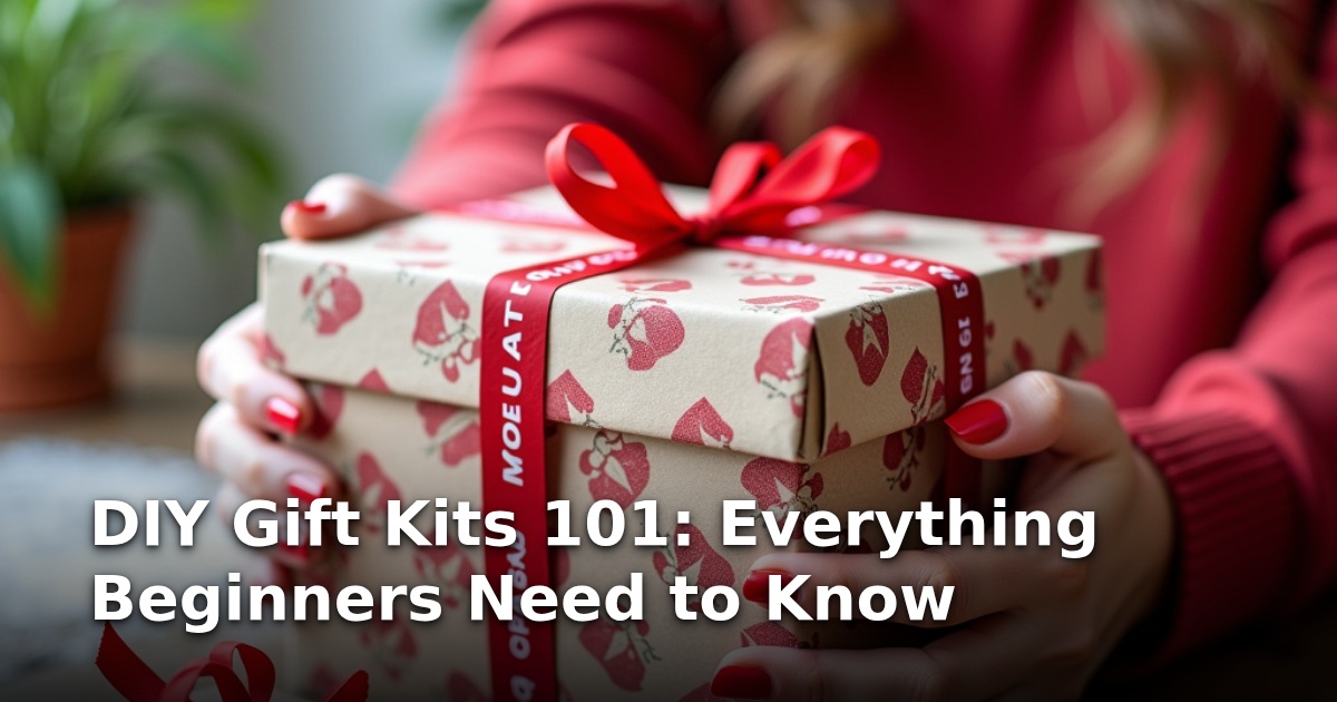 DIY Gift Kits 101: Everything Beginners Need to Know