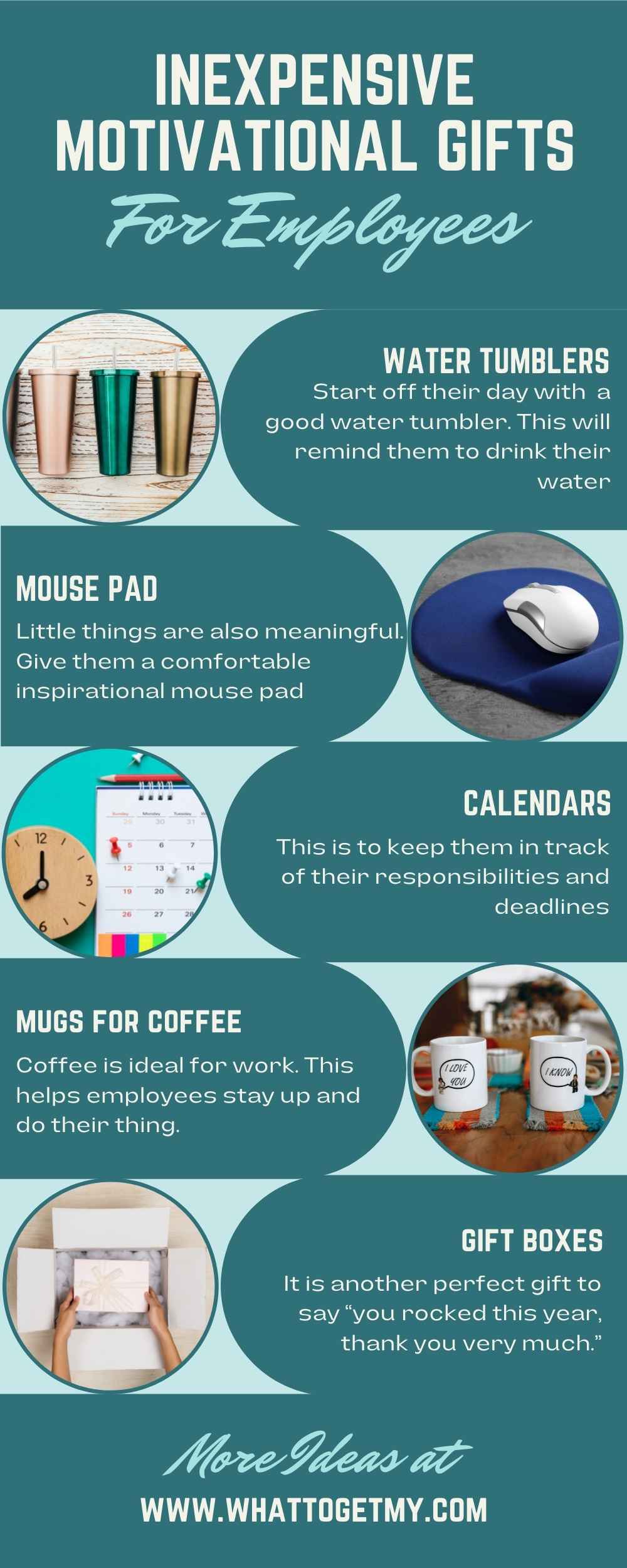 inexpensive motivational gifts