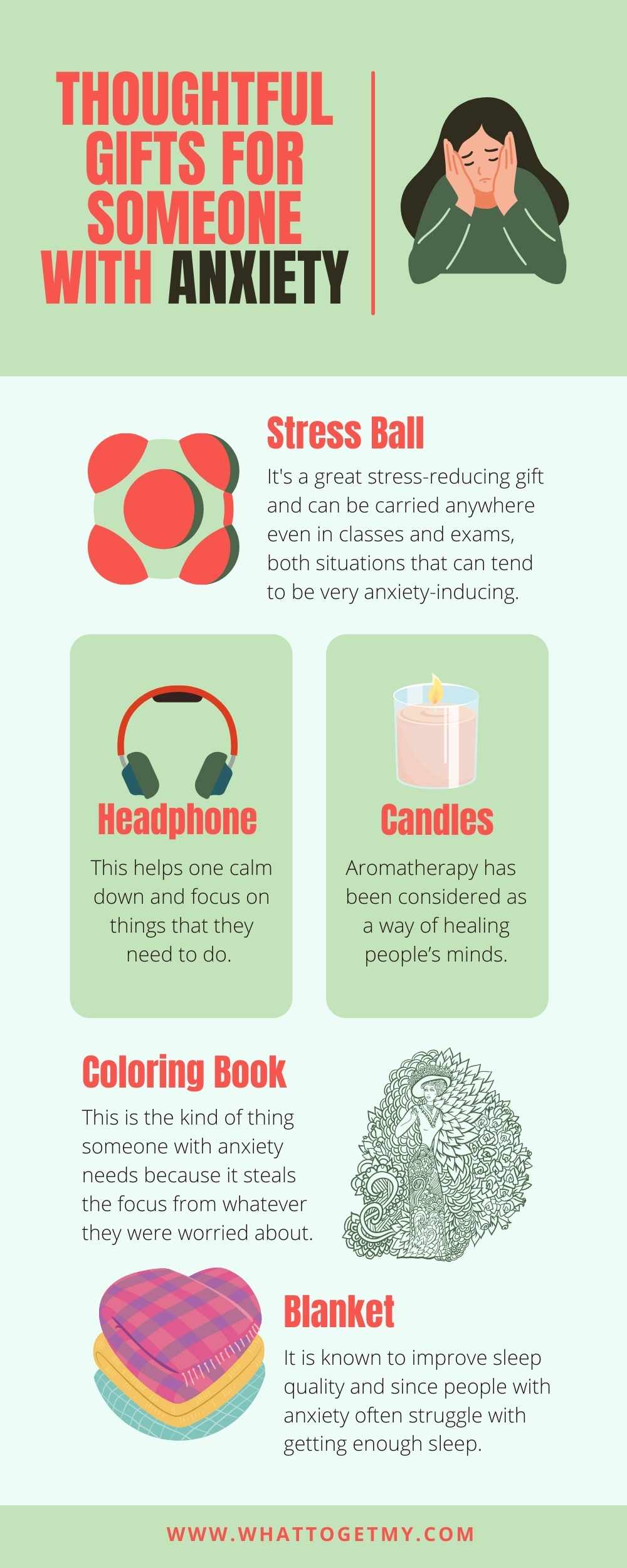 THOUGHTFUL GIFTS FOR SOMEONE WITH ANXIETY