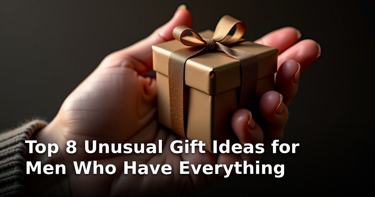 Top 8 Unusual Gift Ideas for Men Who Have Everything