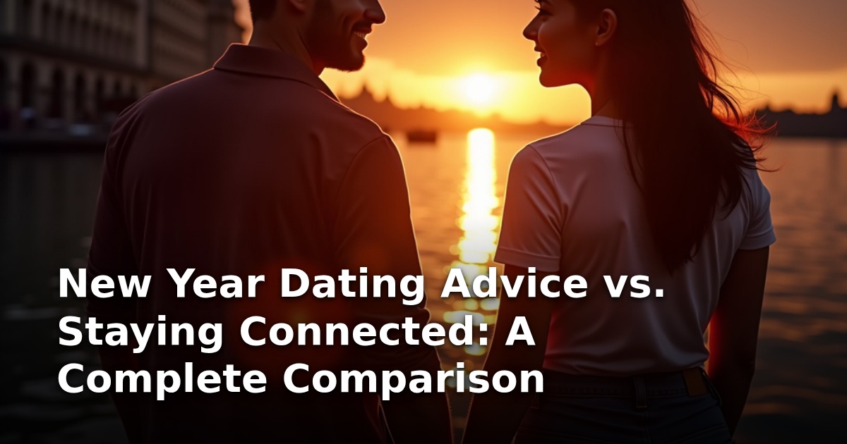 New Year Dating Advice vs. Staying Connected: A Complete Comparison