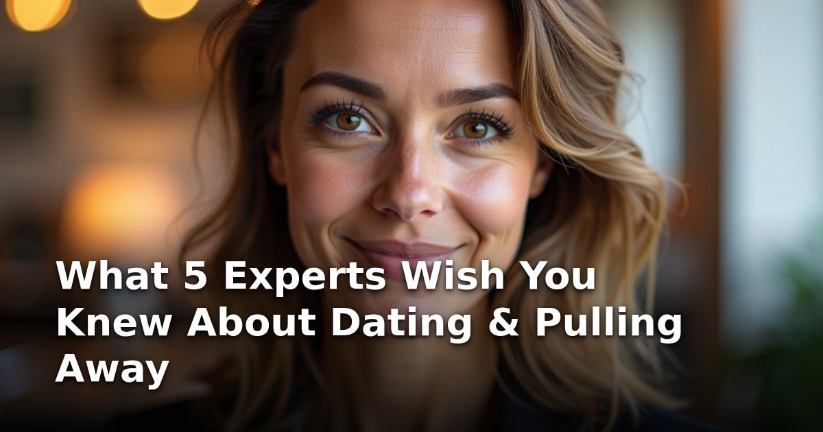 What 5 Experts Wish You Knew About Dating & Pulling Away