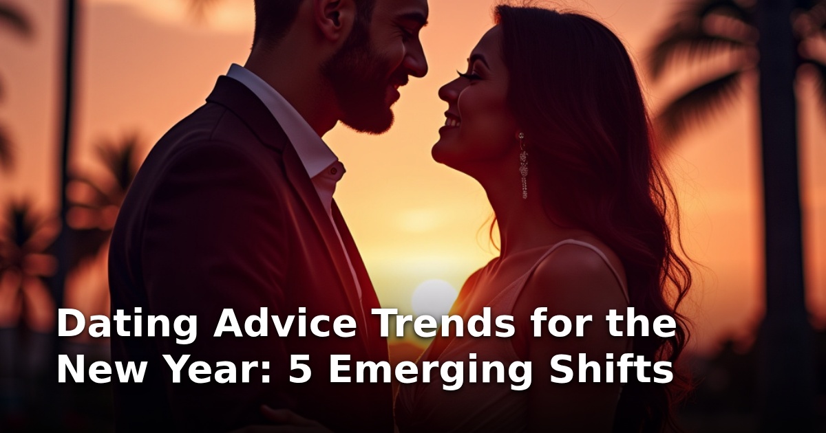 Dating Advice Trends for the New Year: 5 Emerging Shifts
