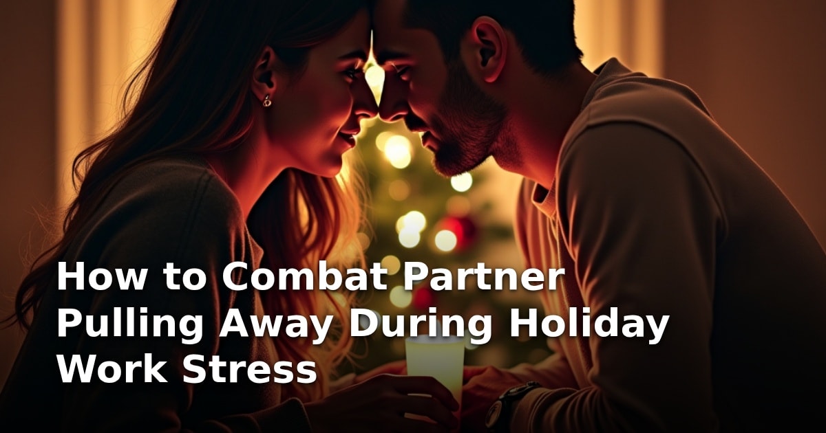 How to Combat Partner Pulling Away During Holiday Work Stress