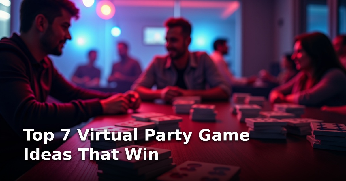 Top 7 Virtual Party Game Ideas That Win