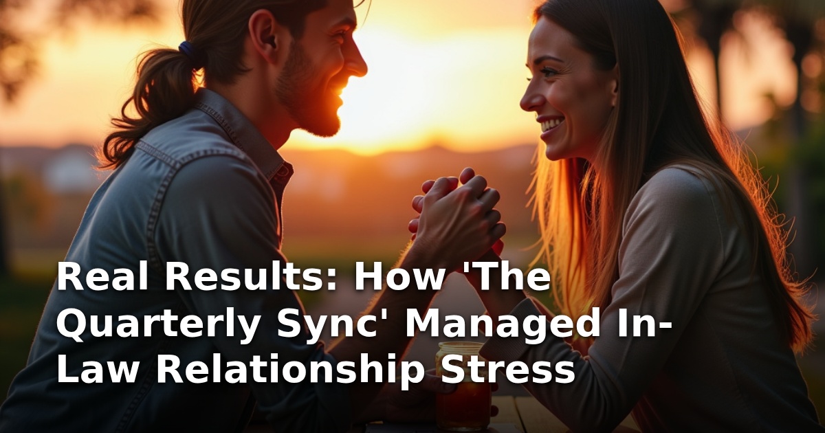 Real Results: How ‘The Quarterly Sync’ Managed In-Law Relationship Stress
