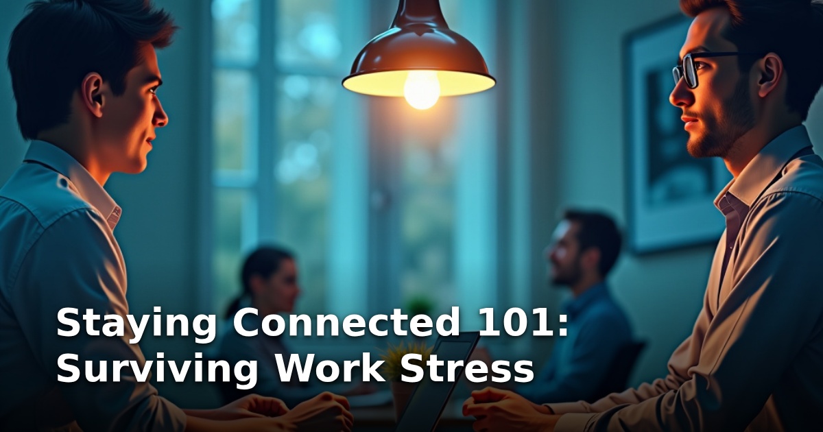 Staying Connected 101: Surviving Work Stress