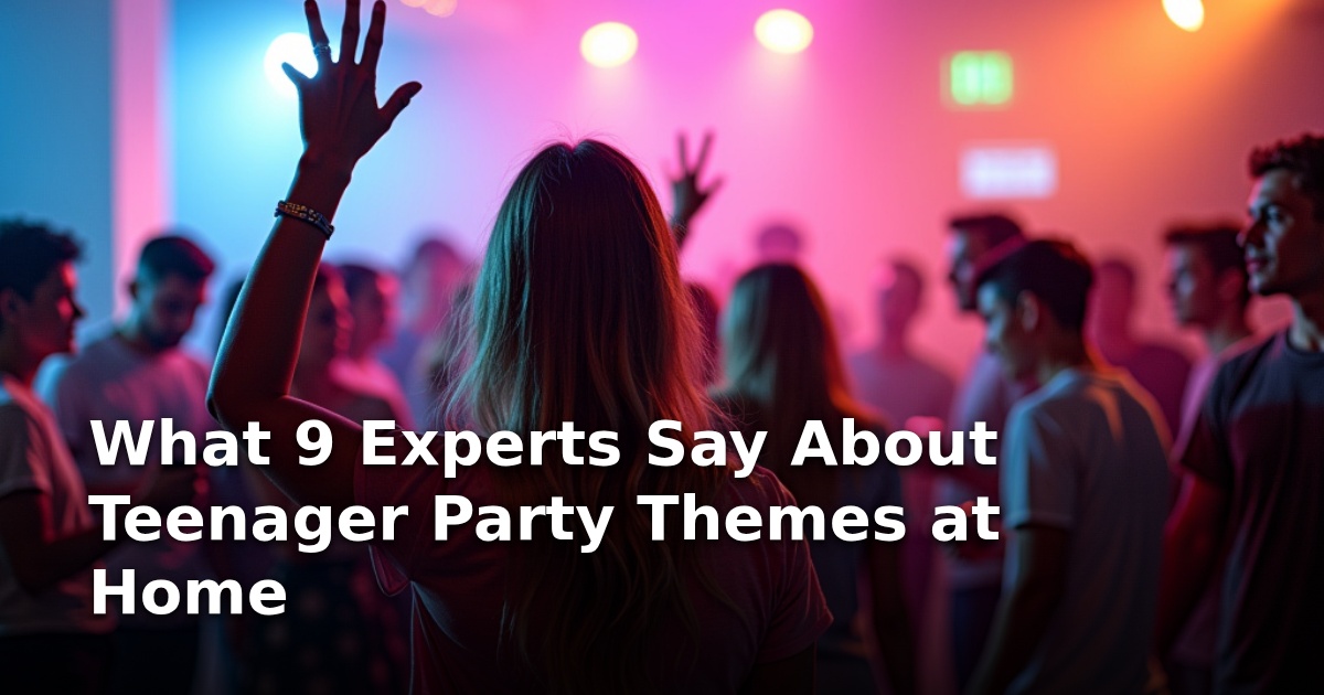 What 9 Experts Say About Teenager Party Themes at Home
