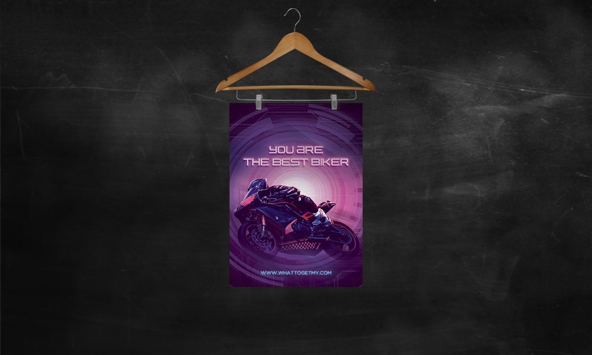 Free Printable You are The Best Biker Card for motorcycle lover