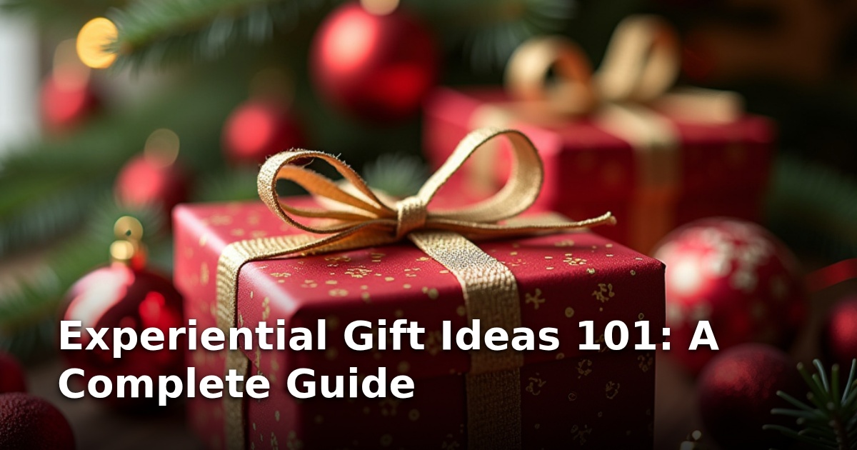 Experiential Gift Ideas 101: A Complete Guide