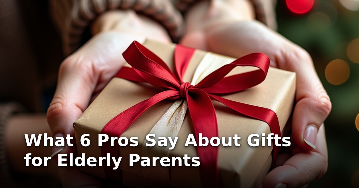What 6 Pros Say About Gifts for Elderly Parents