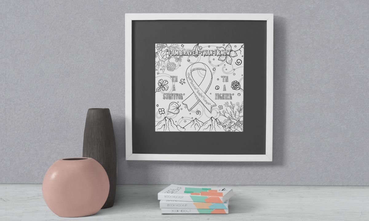 download This Free Printable I'm Braver Than I Think Card For someone going through Chemo and Radiation