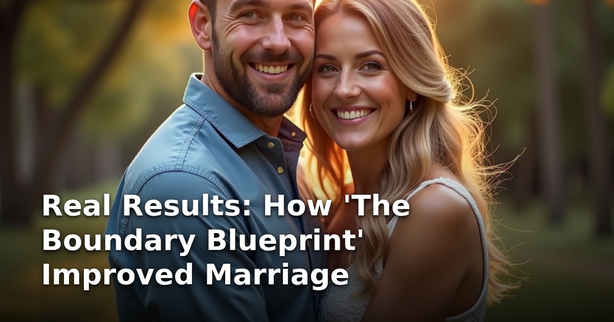 Real Results: How ‘The Boundary Blueprint’ Improved Marriage