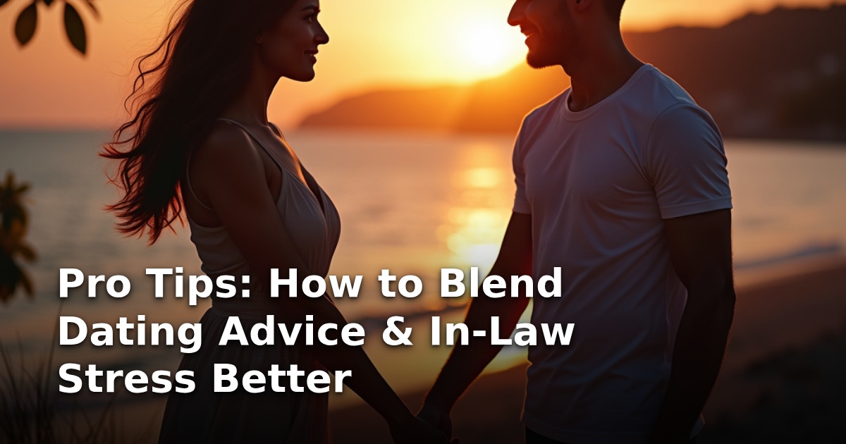 Pro Tips: How to Blend Dating Advice & In-Law Stress Better