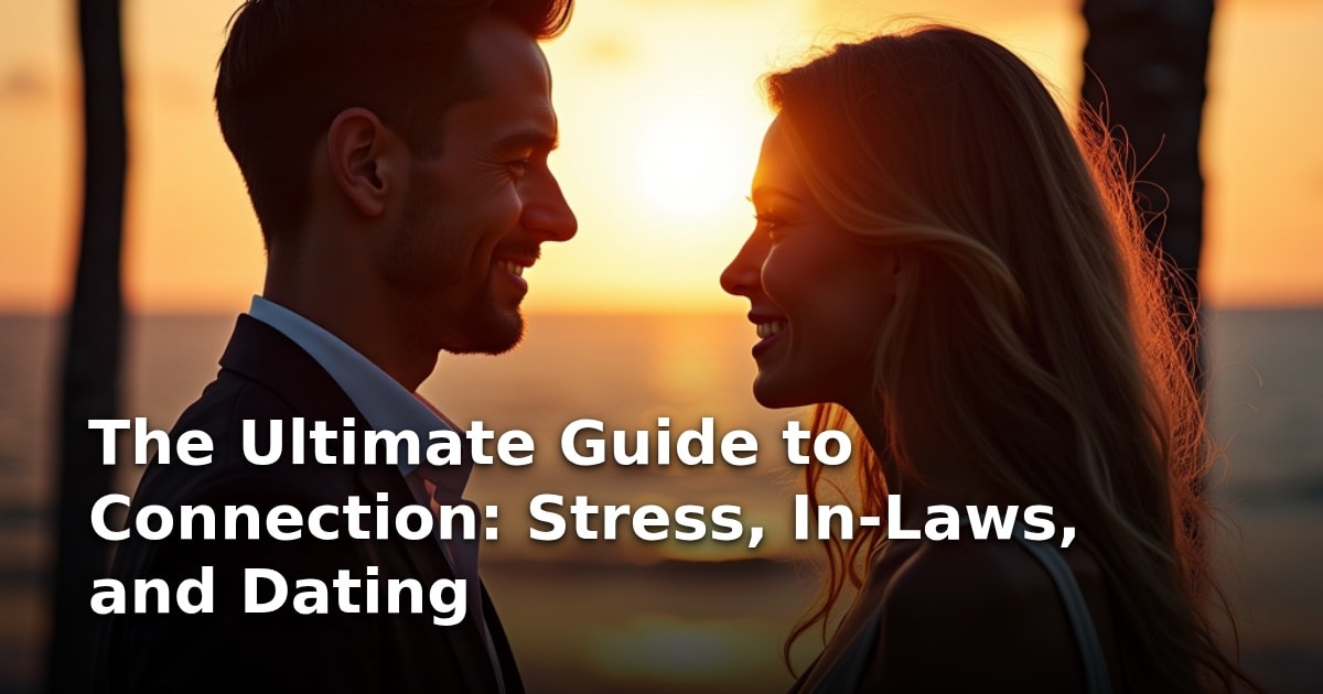 The Ultimate Guide to Connection: Stress, In-Laws, and Dating