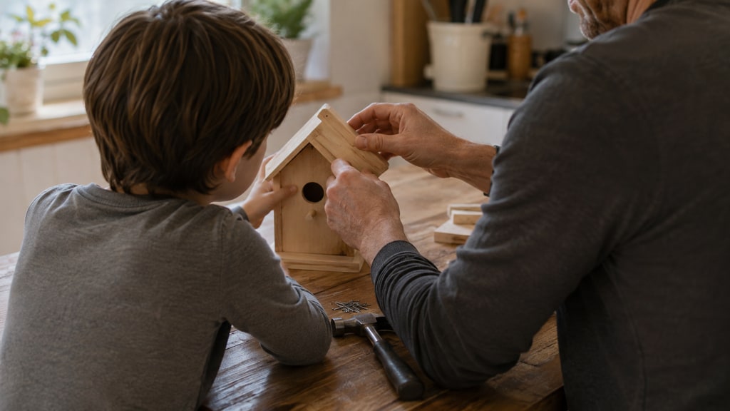 An editorial photograph illustrating how to Build Trust as a Step Parent.