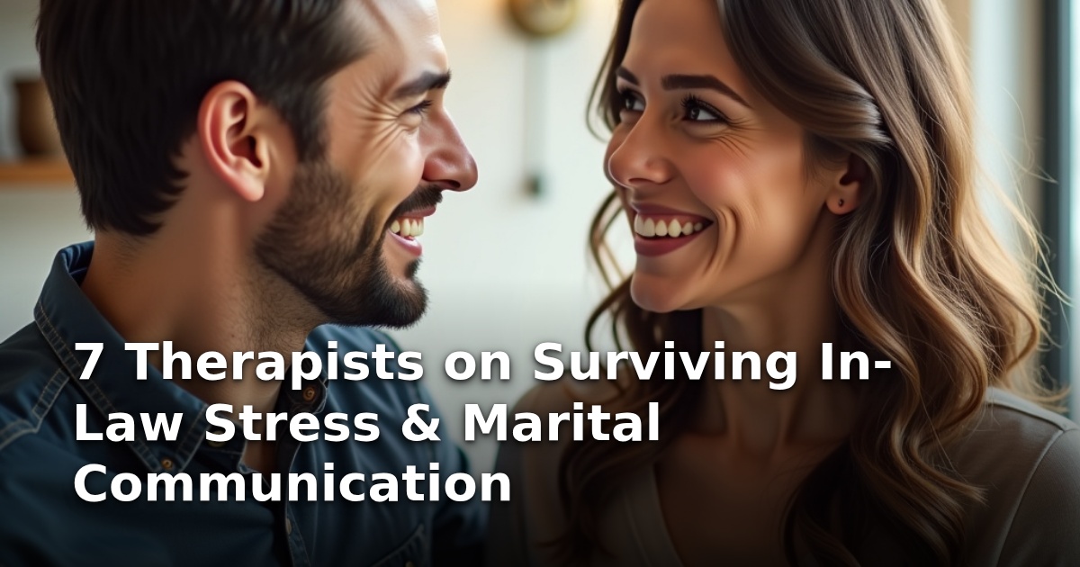 7 Therapists on Surviving In-Law Stress & Marital Communication