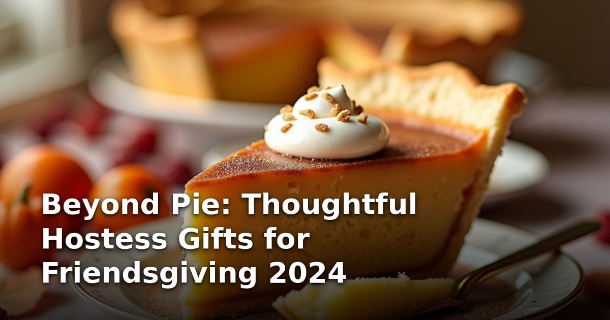 Beyond Pie: Thoughtful Hostess Gifts for Friendsgiving 2024