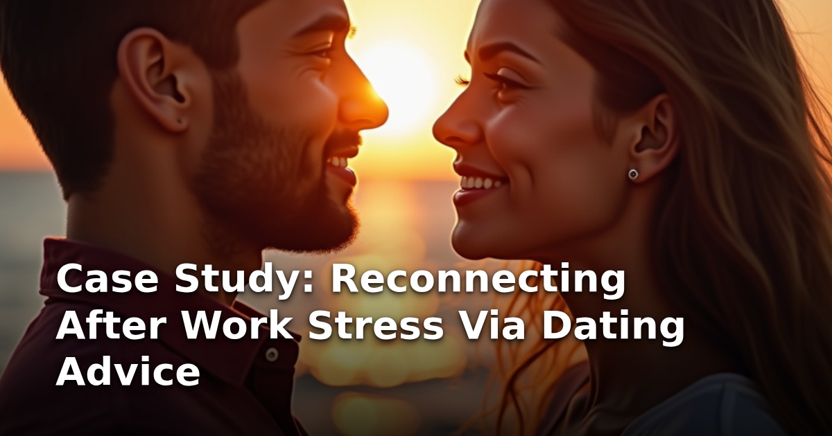 Case Study: Reconnecting After Work Stress Via Dating Advice