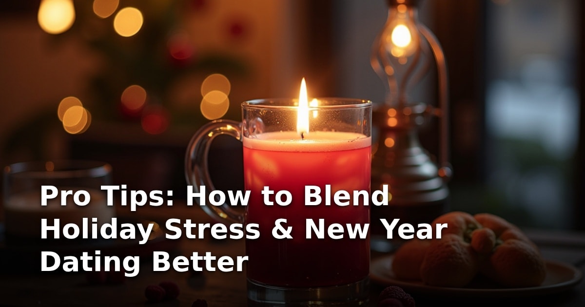 Pro Tips: How to Blend Holiday Stress & New Year Dating Better