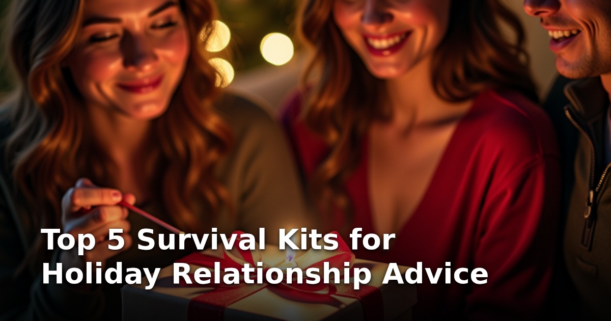 Top 5 Survival Kits for Holiday Relationship Advice
