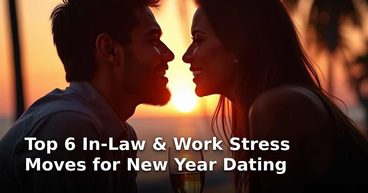 Top 6 In-Law & Work Stress Moves for New Year Dating