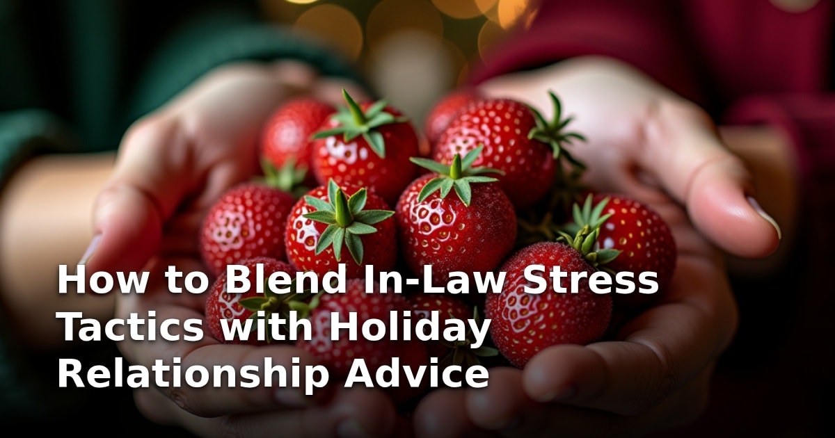 How to Blend In-Law Stress Tactics with Holiday Relationship Advice