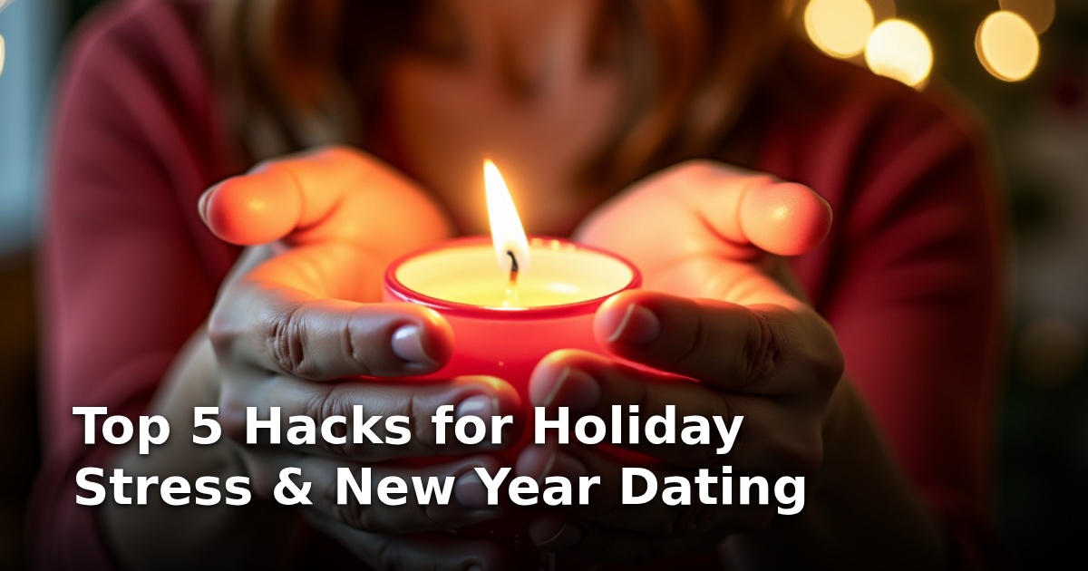 Top 5 Hacks for Holiday Stress & New Year Dating