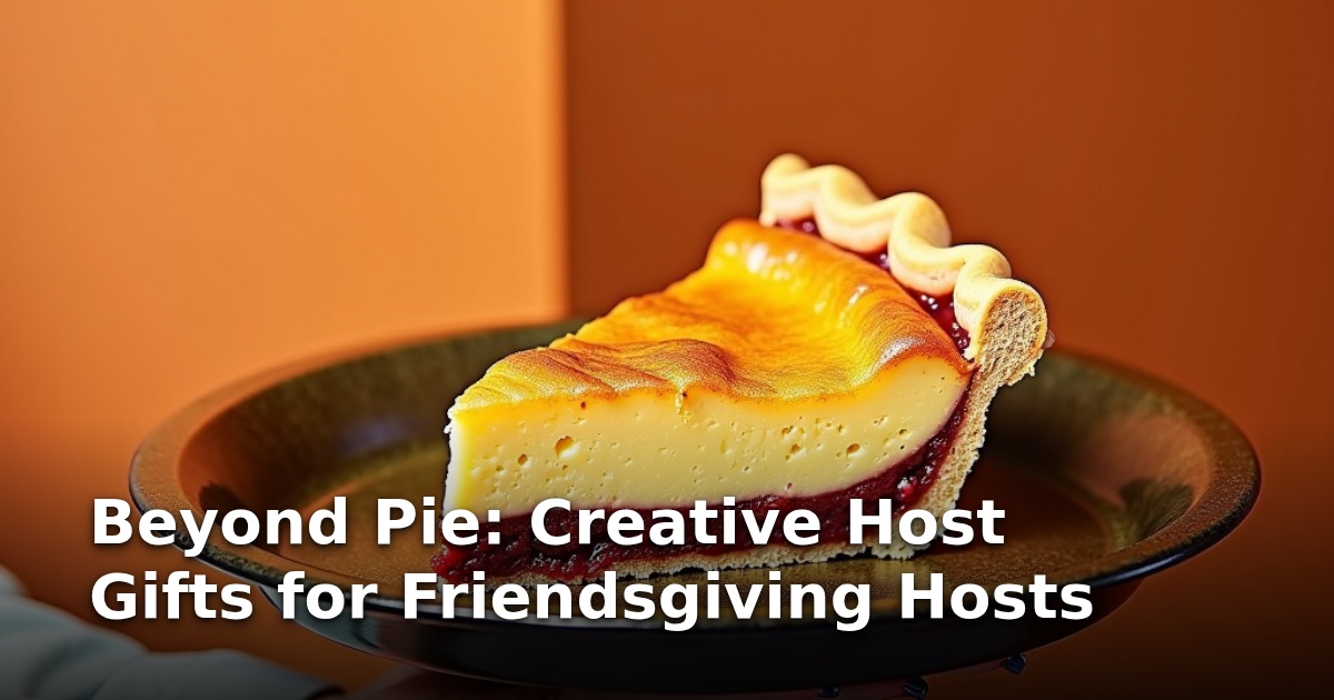 Beyond Pie: Creative Host Gifts for Friendsgiving Hosts