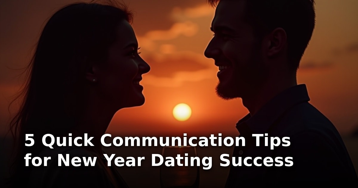 5 Quick Communication Tips for New Year Dating Success