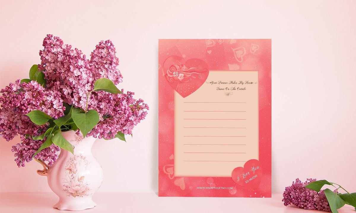 Download This Free Printable I Love You Card For Your Girlfriend