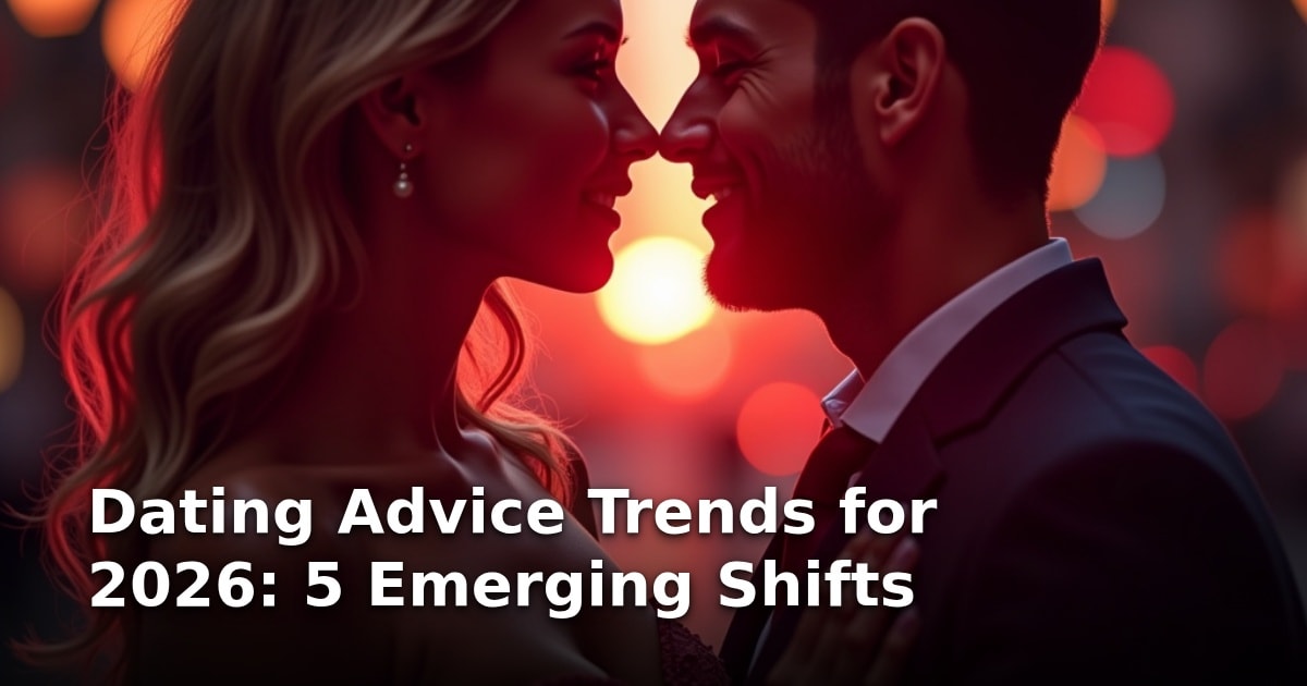 Dating Advice Trends for 2026: 5 Emerging Shifts
