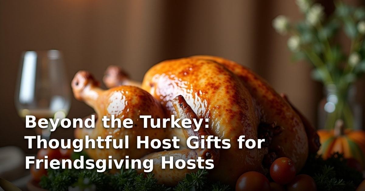 Beyond the Turkey: Thoughtful Host Gifts for Friendsgiving Hosts
