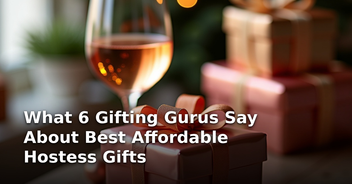 What 6 Gifting Gurus Say About Best Affordable Hostess Gifts