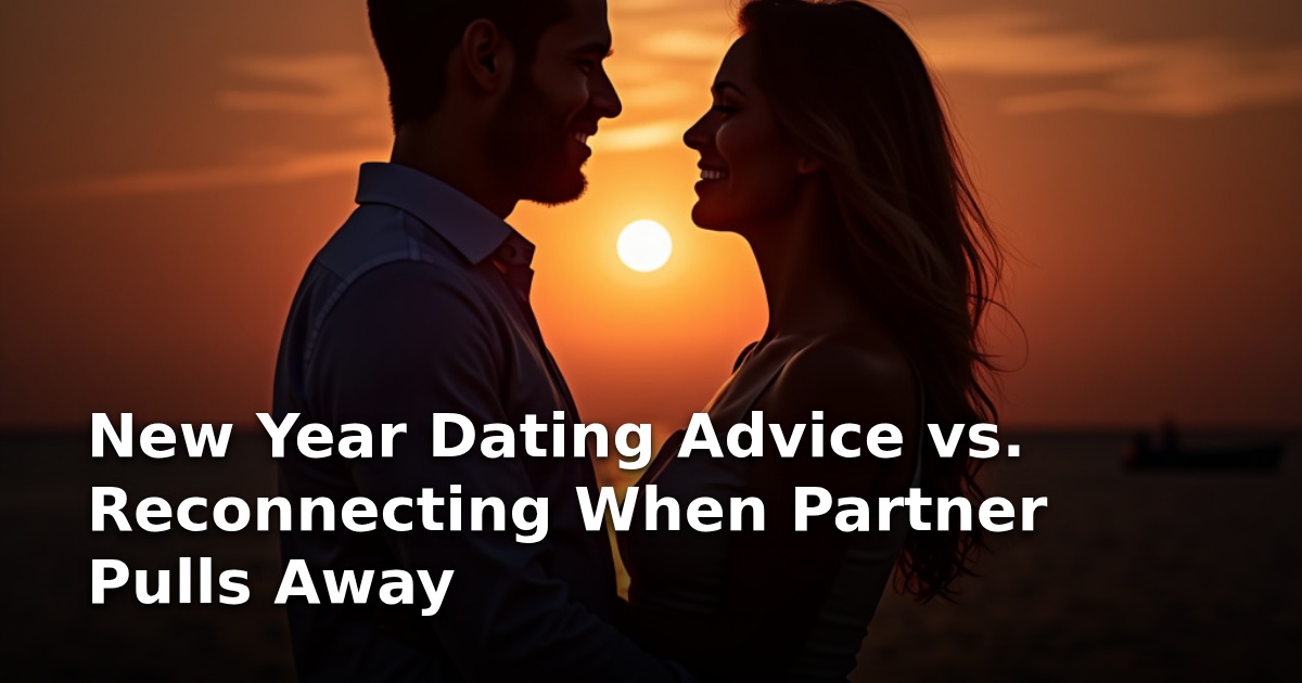 New Year Dating Advice vs. Reconnecting When Partner Pulls Away