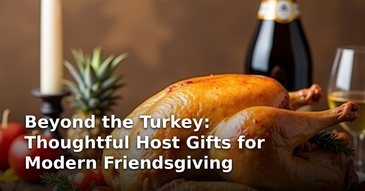 Beyond the Turkey: Thoughtful Host Gifts for Modern Friendsgiving