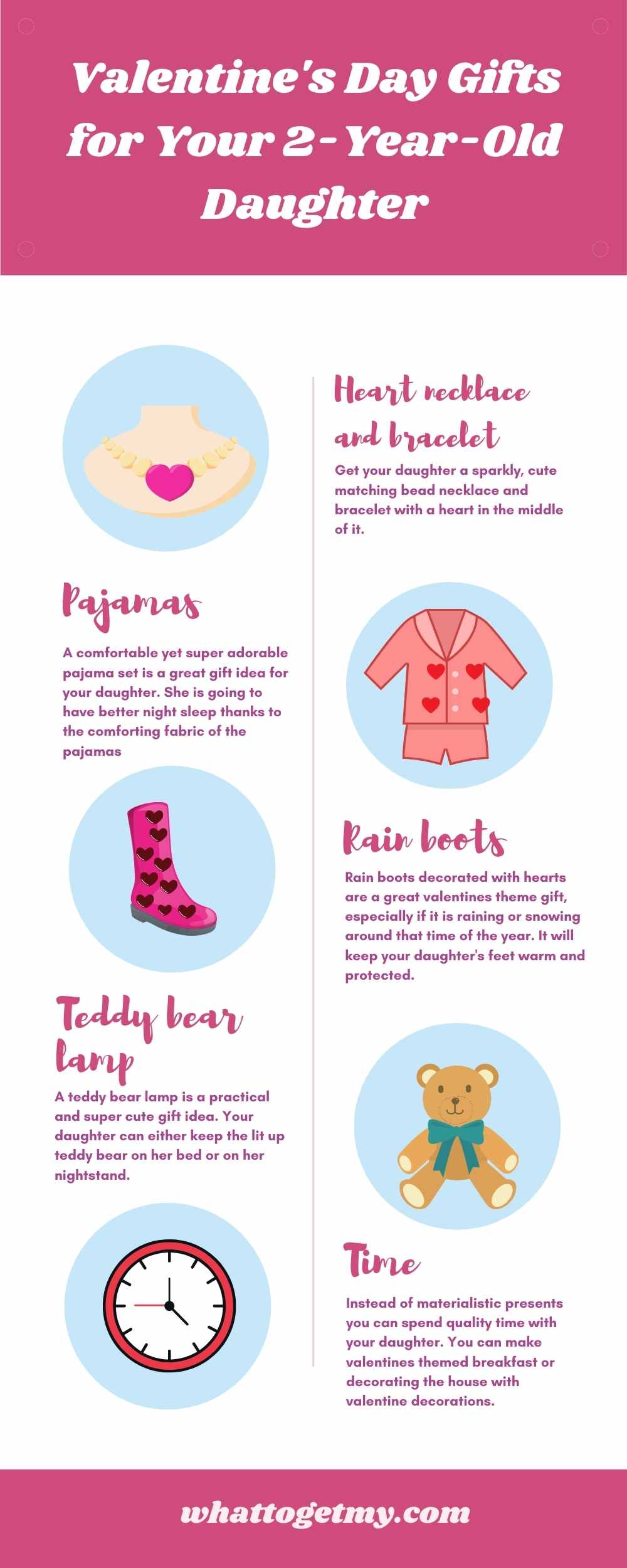 Valentines day gift for your 2-year-old Daughter