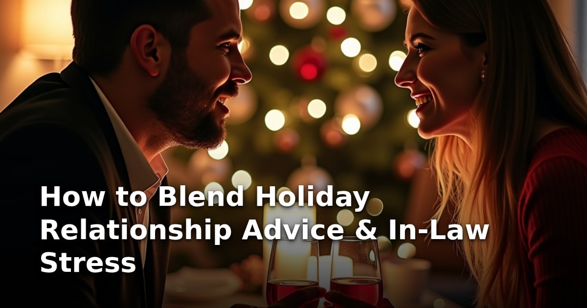 How to Blend Holiday Relationship Advice & In-Law Stress