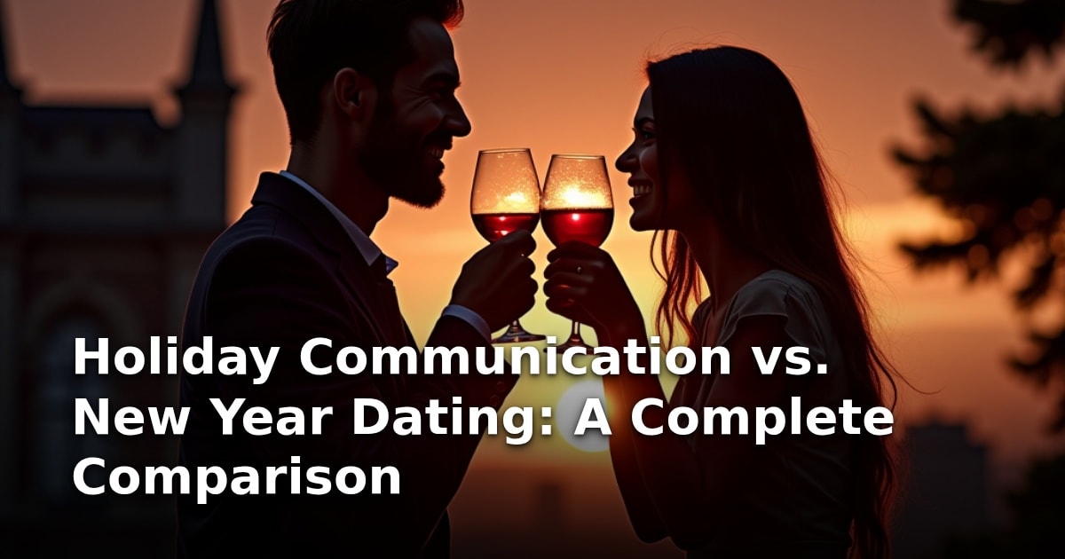 Holiday Communication vs. New Year Dating: A Complete Comparison