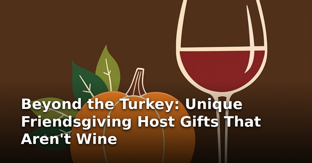 Beyond the Turkey: Unique Friendsgiving Host Gifts That Aren’t Wine