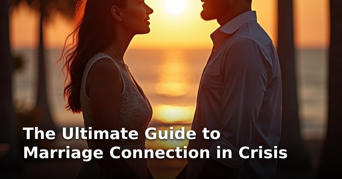 The Ultimate Guide to Marriage Connection in Crisis