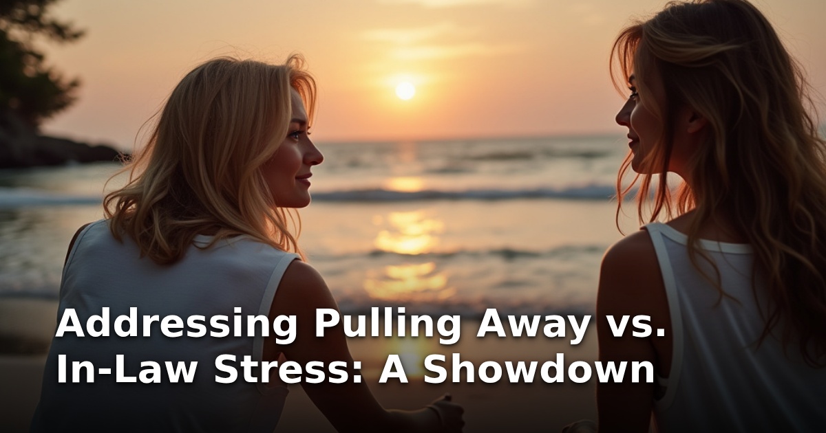 Addressing Pulling Away vs. In-Law Stress: A Showdown