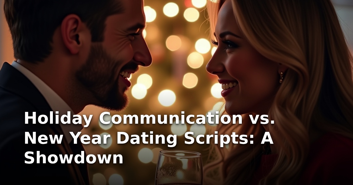 Holiday Communication vs. New Year Dating Scripts: A Showdown
