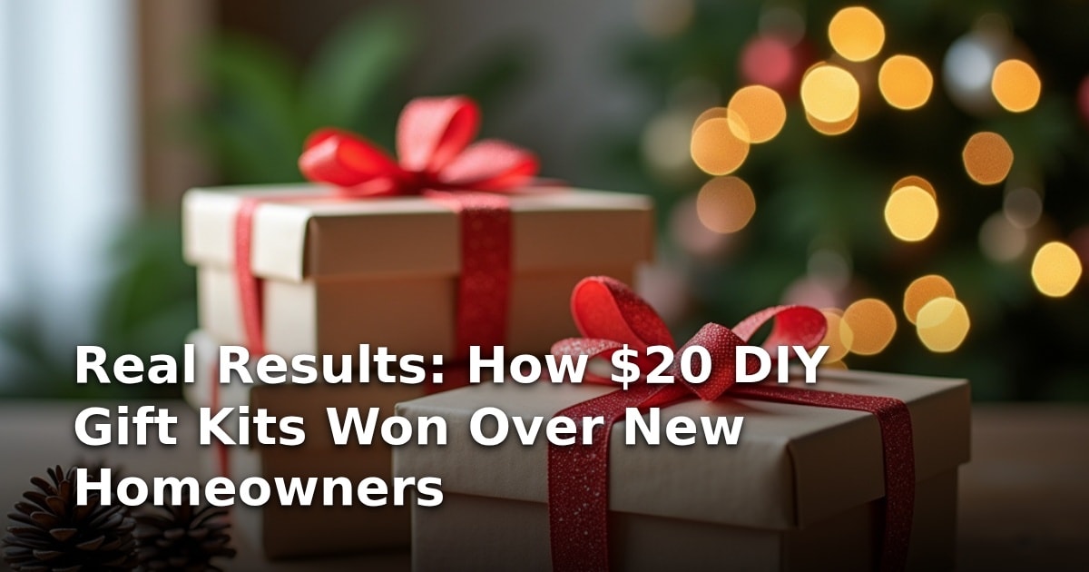 Real Results: How $20 DIY Gift Kits Won Over New Homeowners