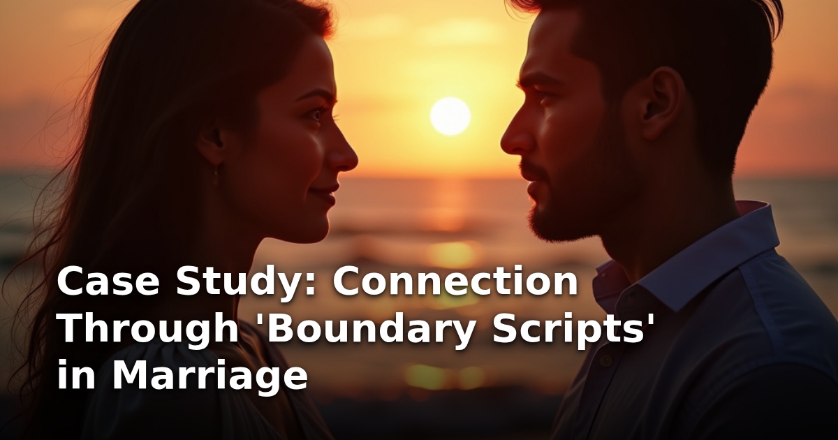 Case Study: Connection Through ‘Boundary Scripts’ in Marriage