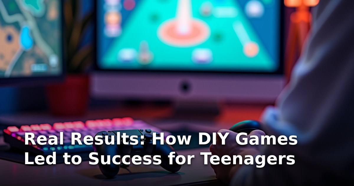 Real Results: How DIY Games Led to Success for Teenagers